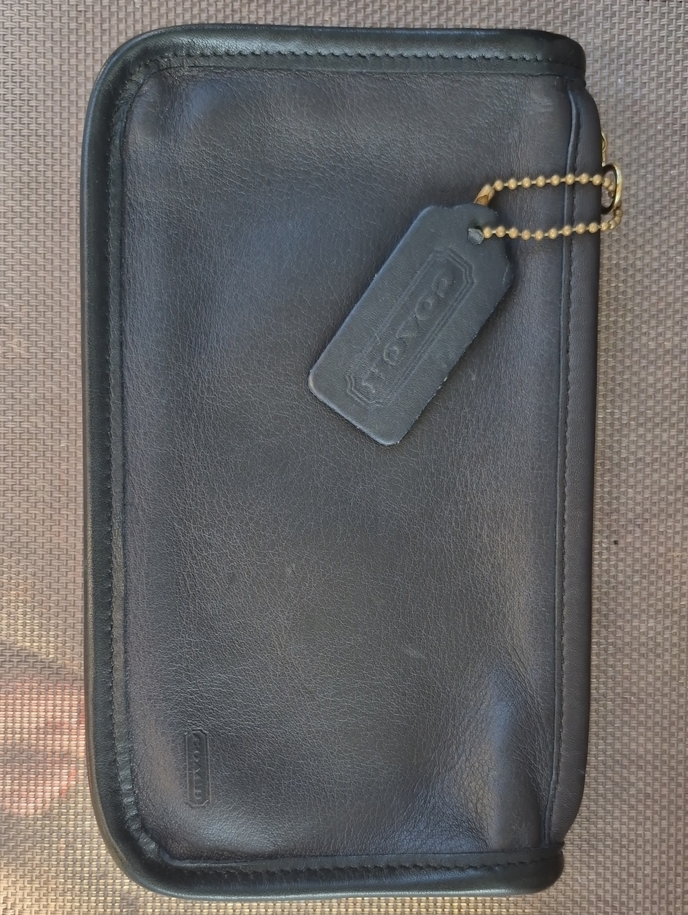 Vintage Coach Small Zip Bag - Picture 4 of 7
